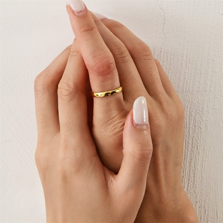 Classic For Stacking Stainless Steel Ring