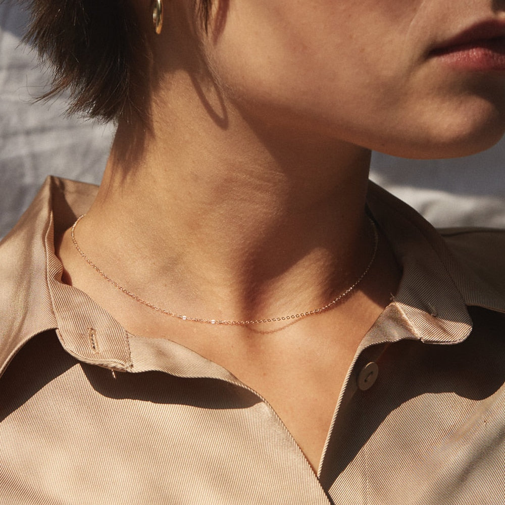 The Most Minimalistic Chain Necklace