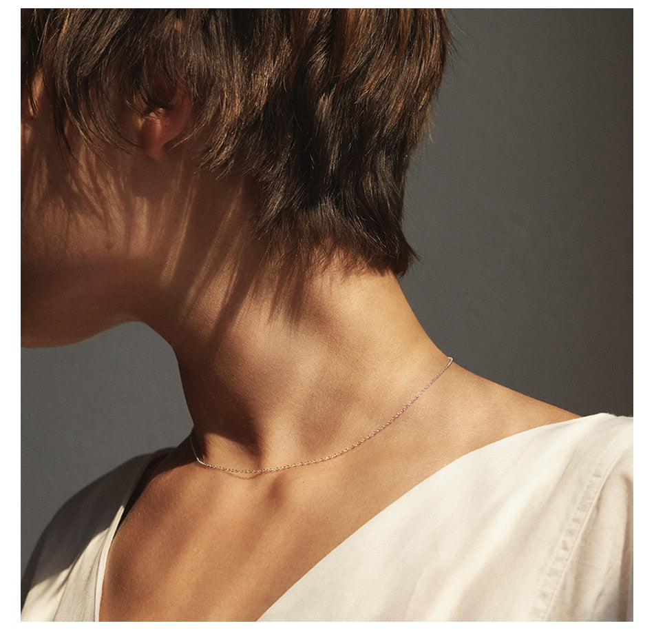 The Most Minimalistic Chain Necklace